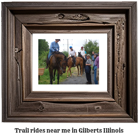 trail rides near me in Gilberts, Illinois